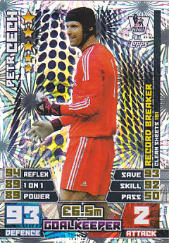 Petr Cech Chelsea 2014/15 Topps Match Attax Record Breaker #442